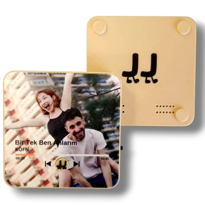 Sevgili Temalı Müzikli Magnet | JetJest Romantik Hediyeler