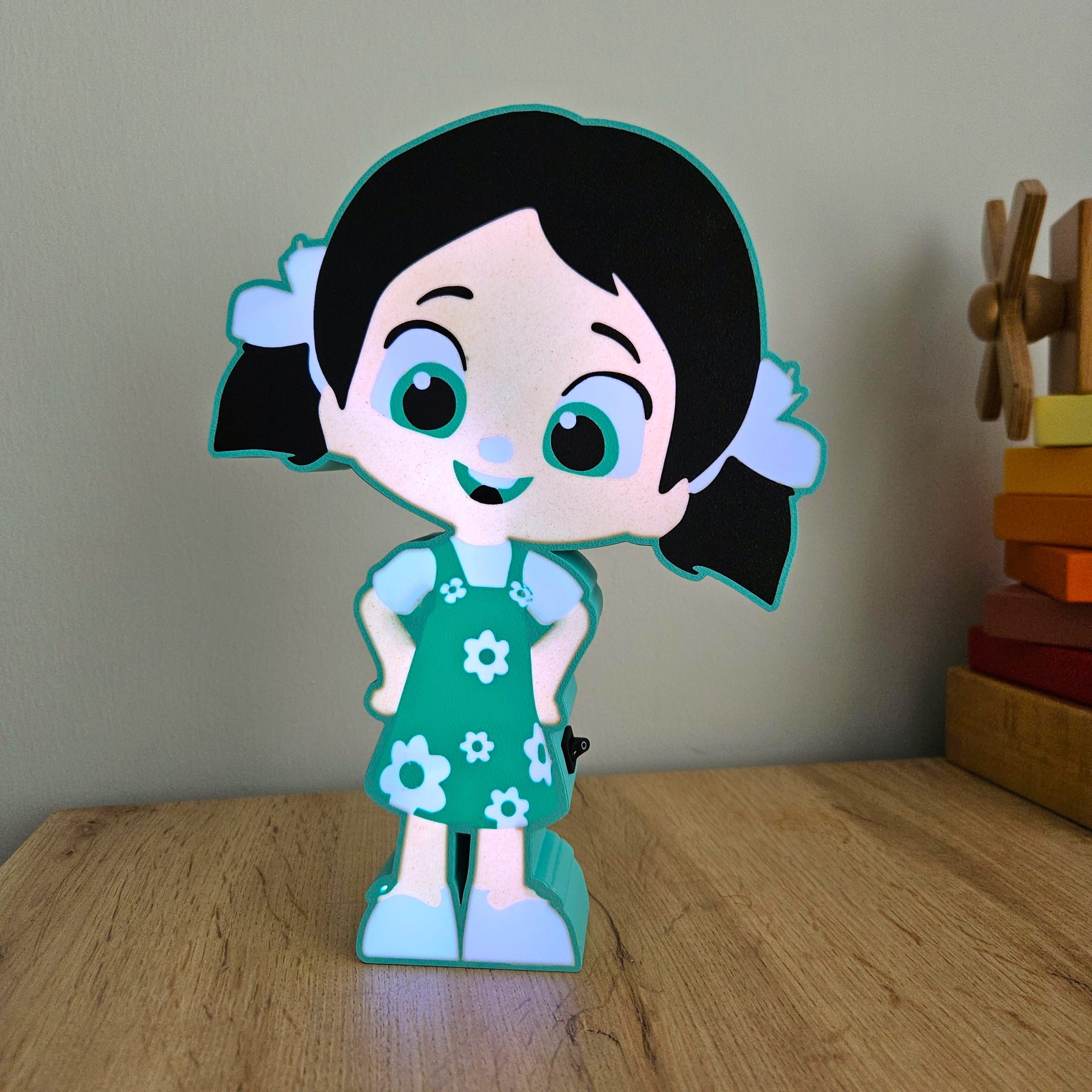 Şarjlı kumandalı Niloya LED lightbox